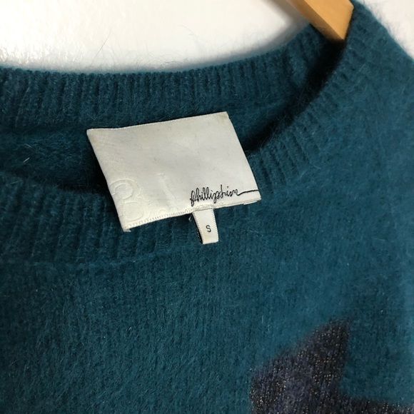 3.1 Phillip Lim Wool Blend Colourblock Sweater - Picture 3 of 4